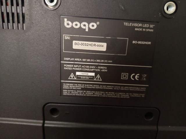 TV BOGO 32"