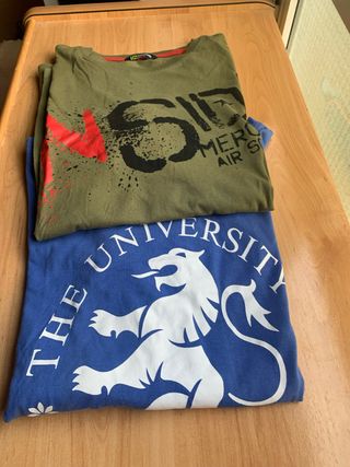 Lote 2 Camisetas Manga Larga con dibujo