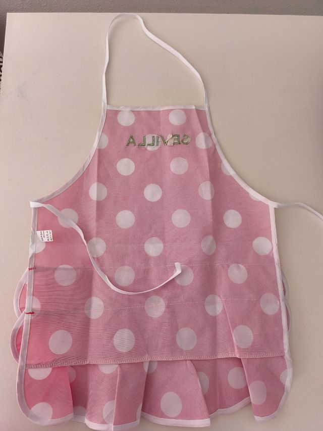 Delantal infantil lunares Sevilla