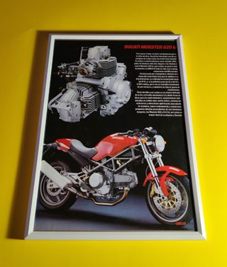 Ducati Monster 620 ie cuadro cartel poster