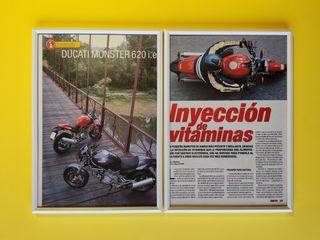 Ducati Monster 620 ie cuadro cartel poster