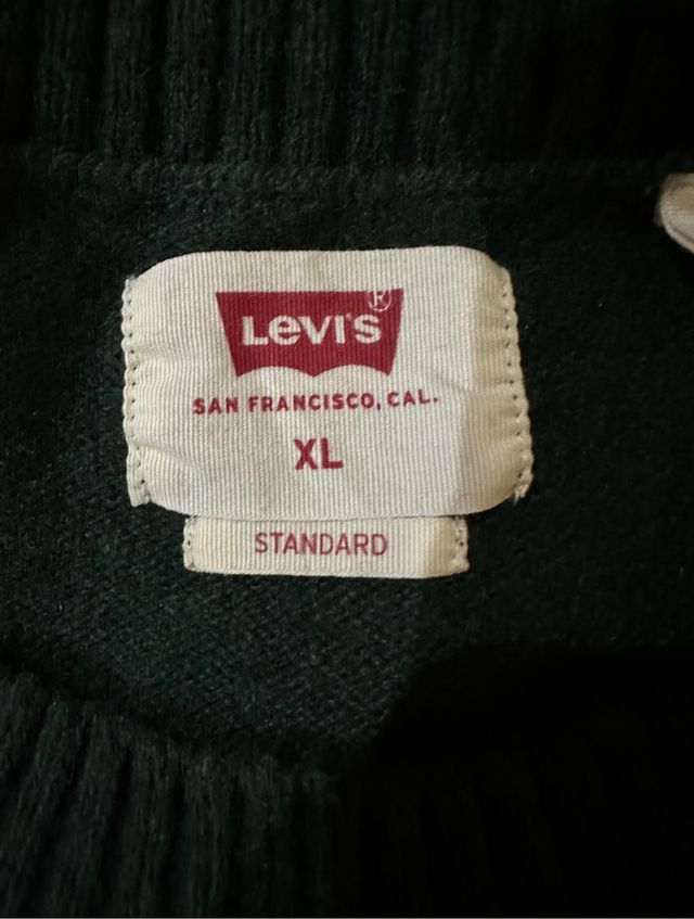 Jersey Levi's Lana Bordado Verde