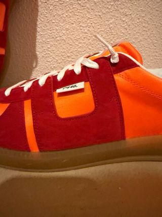 Zapatillas P448 Naranja y Rojo