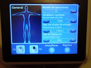 Vendo máquina profesional de terapia de ondas de c
