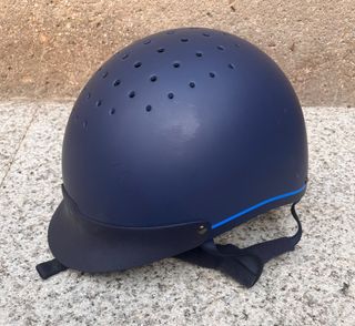 Casco de hípica azul marino Talla M