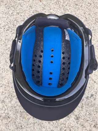 Casco de hípica azul marino Talla M