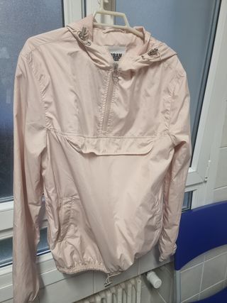 Chubasquero Urban Classics Rosa Talla S