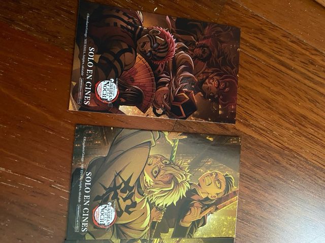 Carte esclusive Demon Slayer Castello Infinito