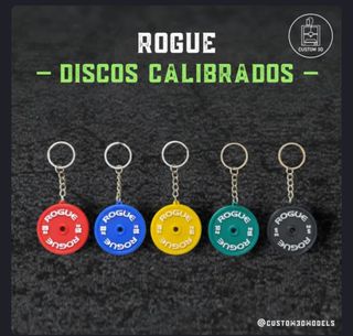 Llavero Pesa Rogue 3D