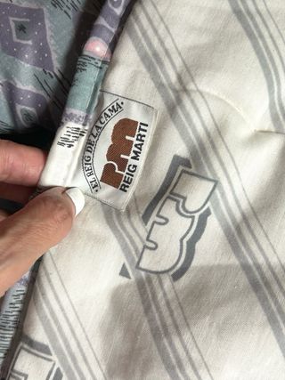 COLCHA EDREDÓN REIG MARTÍ CAMA 105 CM.