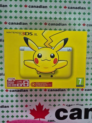 3DS XL Amarilla NUEVA