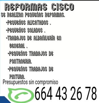 Pequeñas reparaciones para el hogar