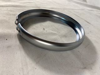 Harley-Davidson. Aro faro 5 3/4 pulgas  gris plata