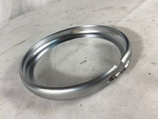 Harley-Davidson. Aro faro 5 3/4 pulgas  gris plata