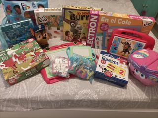 Lote de juegos infantiles