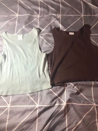 Conjunto 2 Tops Zara Mujer
