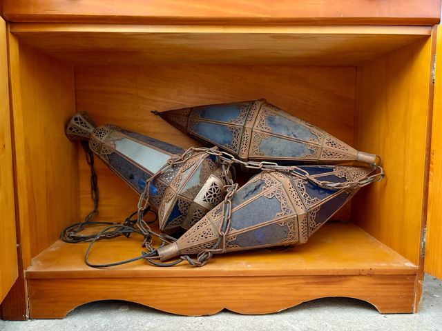 3 Lámparas Colgantes de Estambul