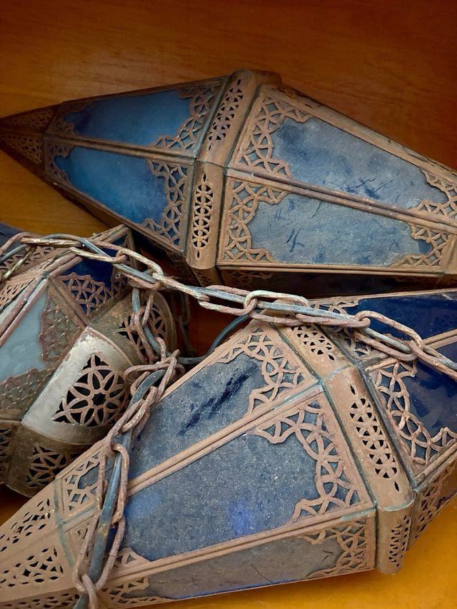 3 Lámparas Colgantes de Estambul