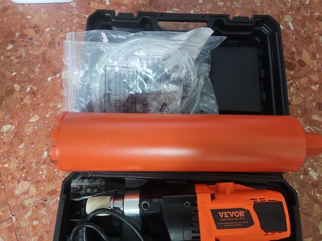 Taladro con disco de diamante