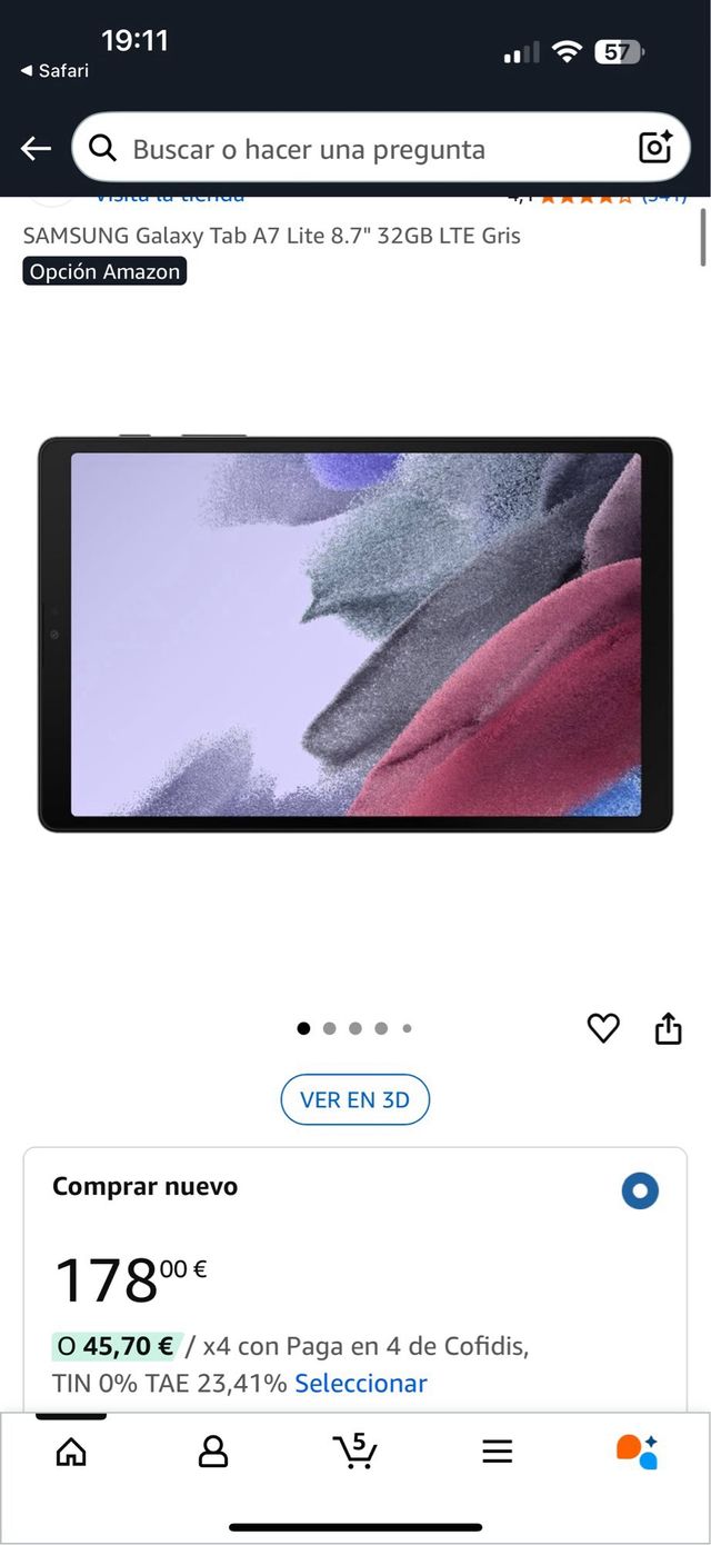 Samsung Galaxy Tab A7 Lite