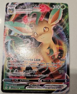 Carta Pokémon Leafeon VMAX 008/203