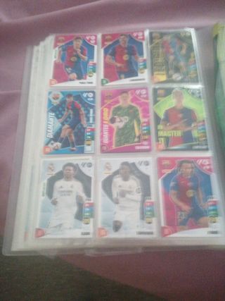 Álbum de cromos fútbol Adrenalyn LaLiga