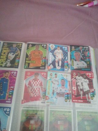 Álbum de cromos fútbol Adrenalyn LaLiga