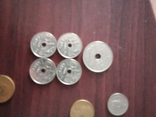 Colección de Monedas Variadas (lote 35 unidades)