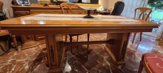 Muebles de madera de alta calidad comedor.