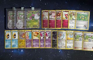 Lote de cartas Pokémon reservado
