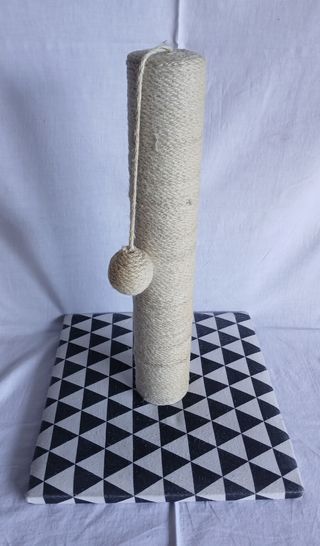 Tiragraffi piccolo per gatti fantasia bianco/nero