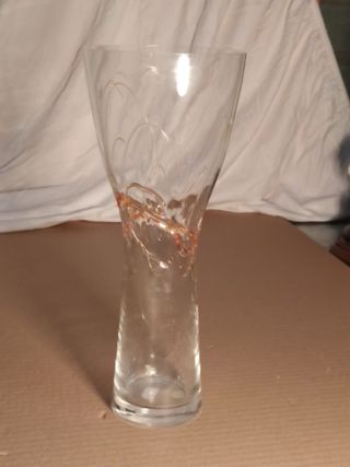 Jarrón de cristal morado alto diferentes modelos 