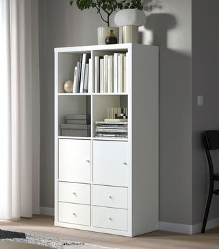 Mueble auxiliar blanco madera