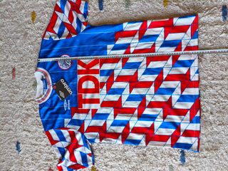 Camisa de Futebol Umbro TDK Azul Vermelha