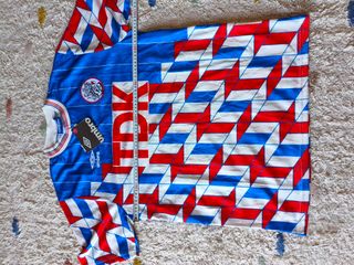 Camisa de Futebol Umbro TDK Azul Vermelha