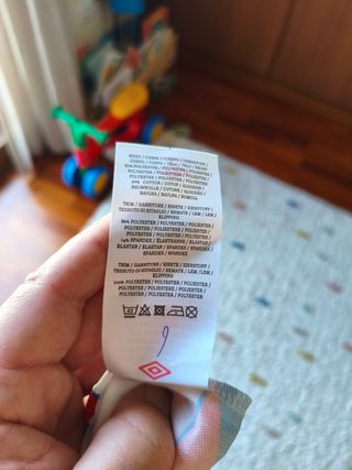 Camisa de Futebol Umbro TDK Azul Vermelha