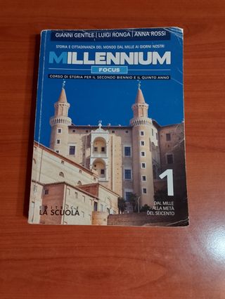 Millenium Focus+Atlante libri usati di storia