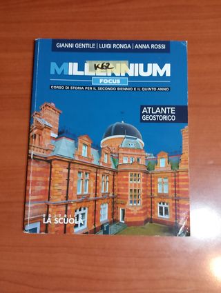 Millenium Focus+Atlante libri usati di storia