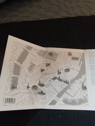 Colección 22 postales Copenhague con mapa