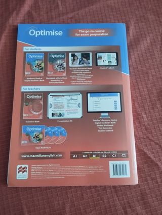 Libro Optimise B1 Student's Book Pack