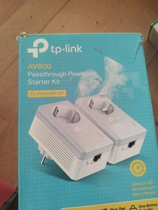 Kit Powerline TP-Link AV600 Passthrough