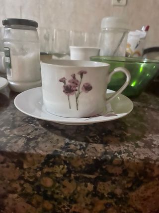 Juego de tazas de porcelana