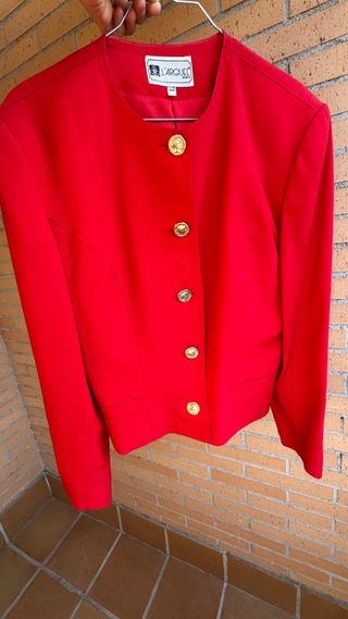 Chaqueta bolero Torera L'ARGUEL Roja Talla 42