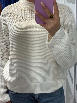 Jersey crema invierno