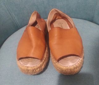 Sandalias marrones plataforma