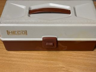 Caja de herramientas Heco vintage