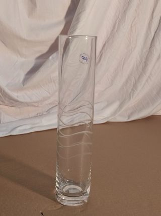 Jarrones de cristal transparentes