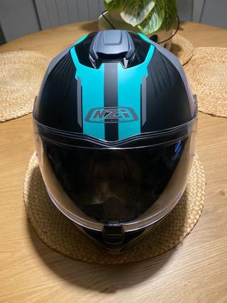 Casco NZI Combi3 Orbe Negro/Azul Talla S