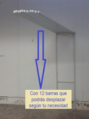 BARRAS  aluminio basculante. Herramientas, perfil