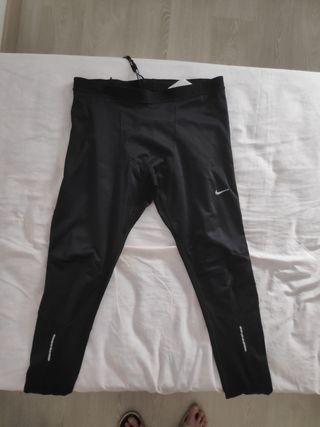 Mallas Nike Dry-Fit Hombre Negras